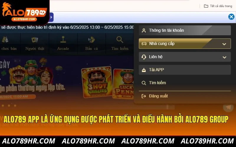 ALO789 app là ứng dụng được phát triển và điều hành bởi ALO789 Group